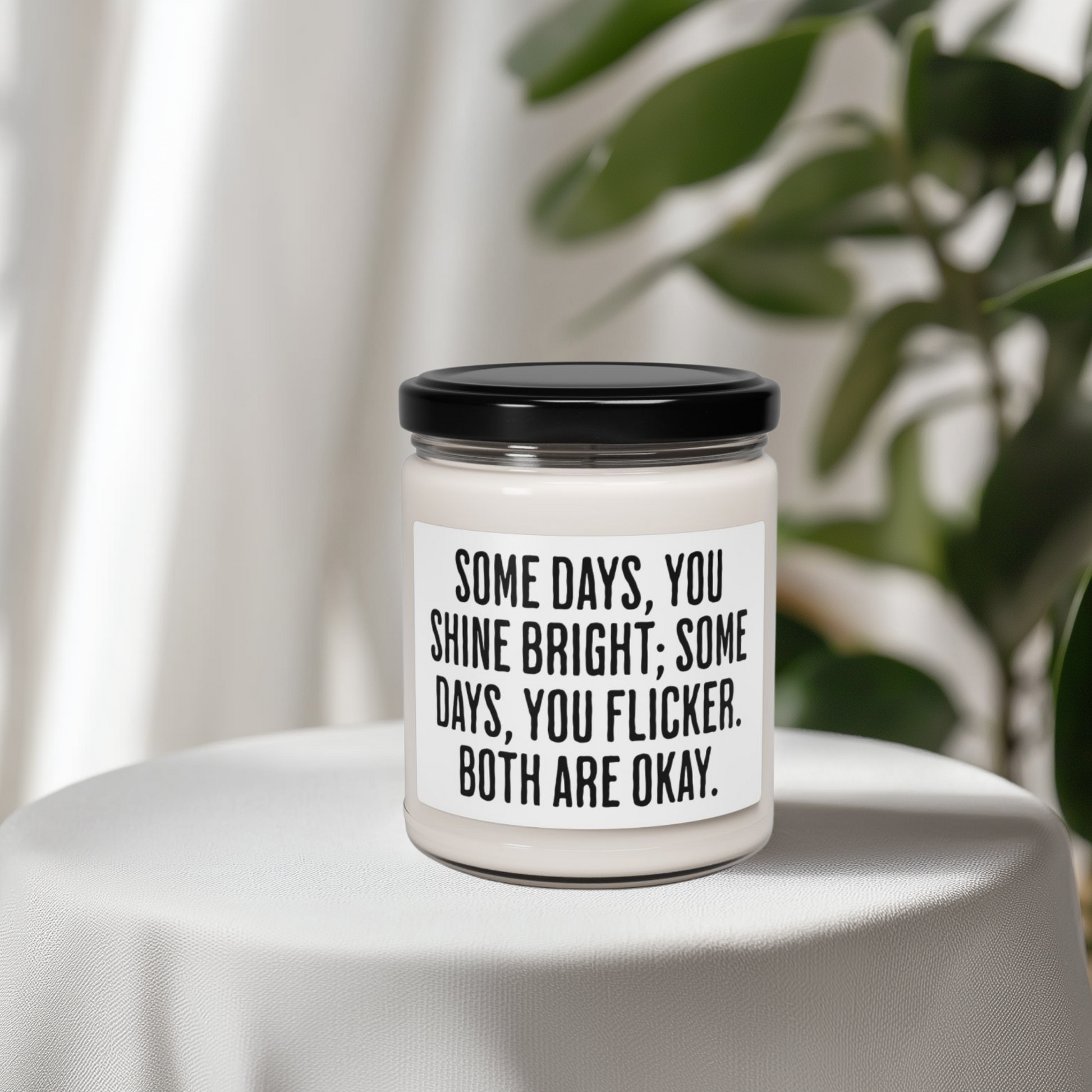 mental health awareness candle