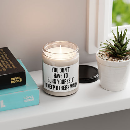 mental health awareness candle